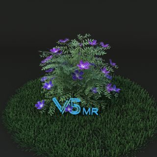 野杜鹃花VR/3D/UE4/Unity模型下载