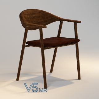 现代实木椅