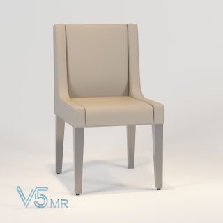 现代简约餐桌椅VR/3D/UE4/Unity模型下载